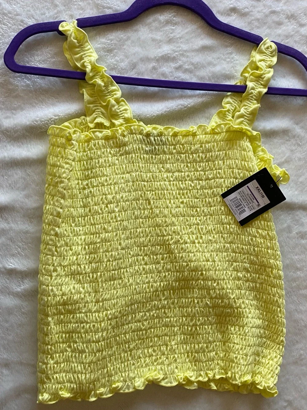 Justice smocked knit